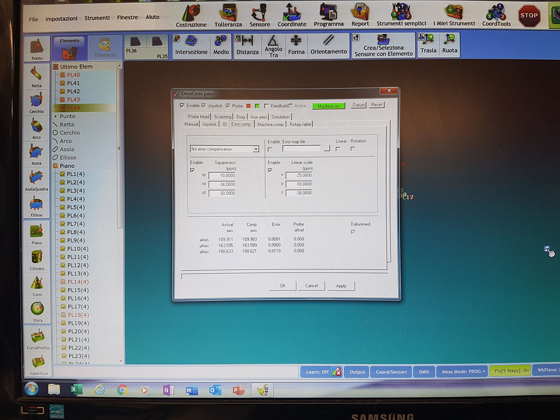 VDMIS0 Programmi di misura geometrica 3D in uso sulle CMM